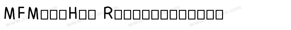 MFMingHei Regular字体转换